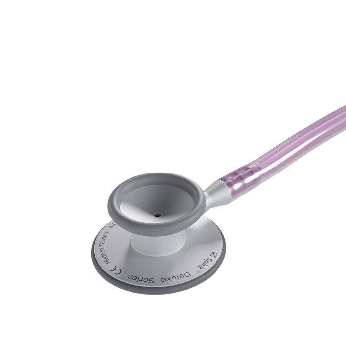 Estetoscópio Spirit MD Pro Lite Adulto Rosa Transparente