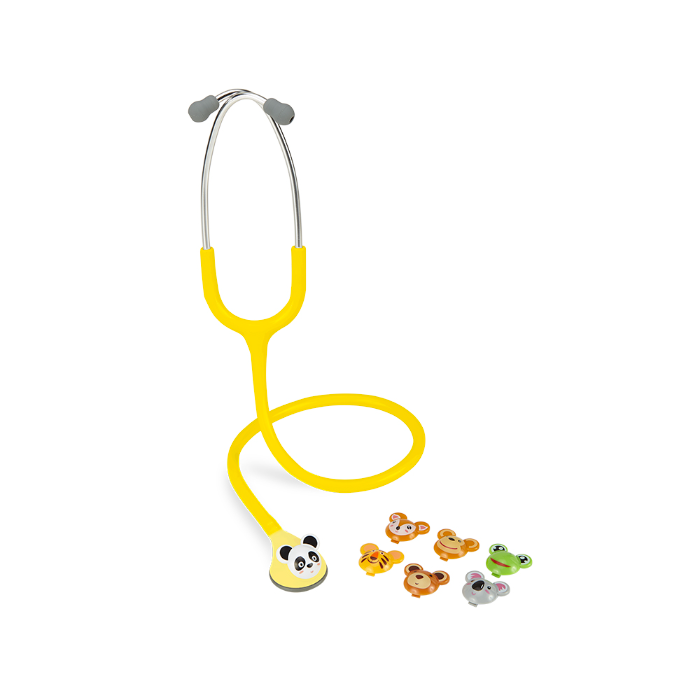 Estetoscópio Spirit Master Lite Pediátrico Amarelo MD
