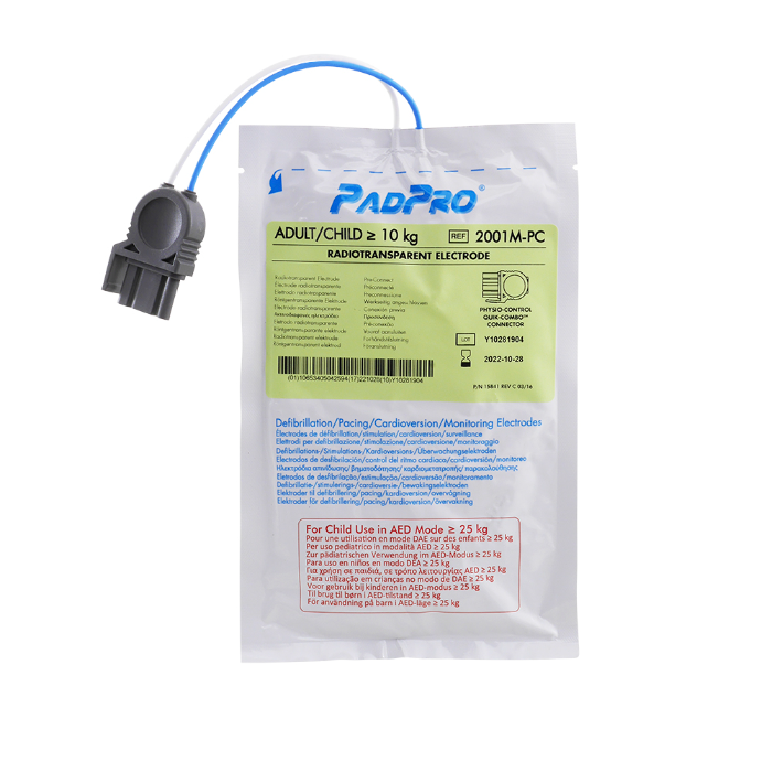 Eletrodo PadPro Adulto/ Pediátrico >/= 10kg RTS Conector Medtronic - ConMed