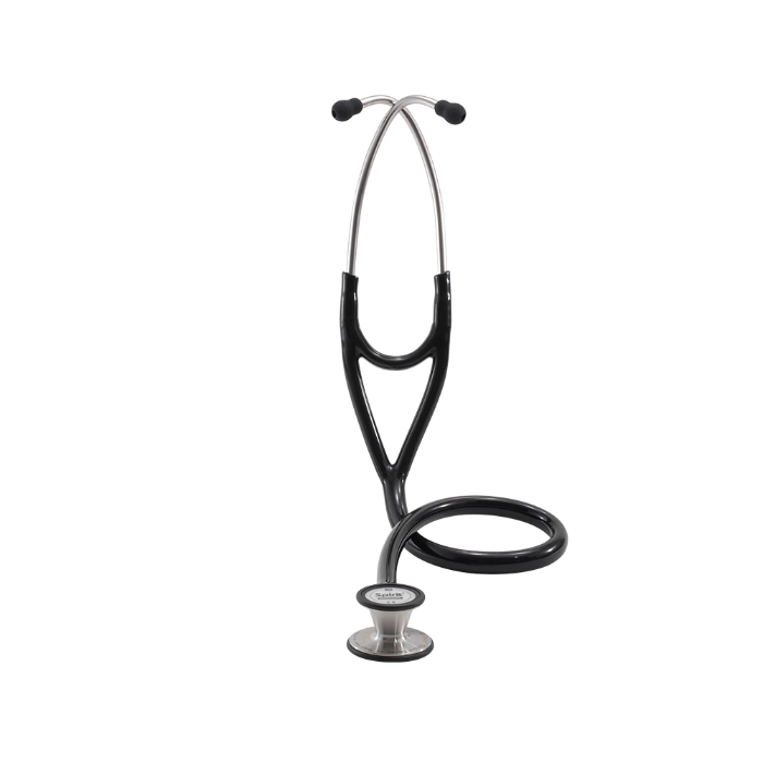 Estetoscópio Spirit Cardiol Adulto Acompanha Diafragma Pediatrico Preto MD