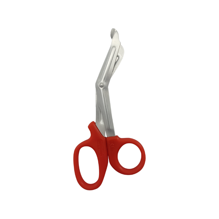 Tesoura para Bandagem 14cm Vermelha MD