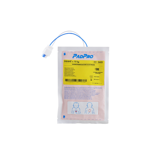 Eletrodo PadPro Infantil < 10kg Conector Universal - ConMed